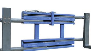 Die Verstellzylinder sind in die Führungsprofile integriert und damit gegen Beschädigung geschützt. Bild: Griptech (Archiv: Vogel Business Media)