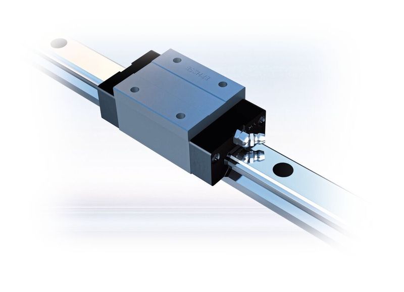 Im Prüfstand kommen zwei Profilschienen  der Größe 25 inklusive Abdeckkappen sowie  vier Präzisionslaufwagen zum Einsatz.  (Rodriguez)