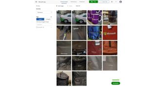 Mit den Azure Cognitive Services umgesetzte Bilderkennung zur Identifizierung von Microsoft-Logos. (Microsoft)
