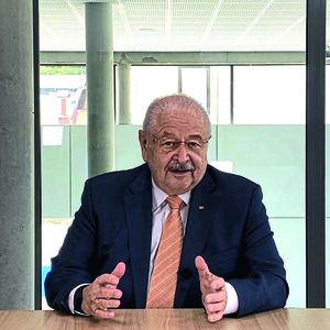 ZDK-Präsident Jürgen Karpinski begrüßte die Mitglieder per Videobotschaft. (Bild:  ZDK)