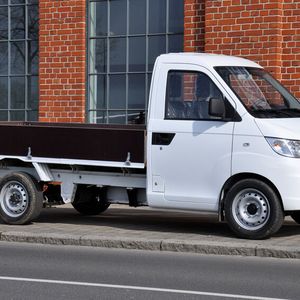 Den Ari 901 kann man alternativ auch in einer Pritschenversion bekommen.(Bild:  Ari Motors)