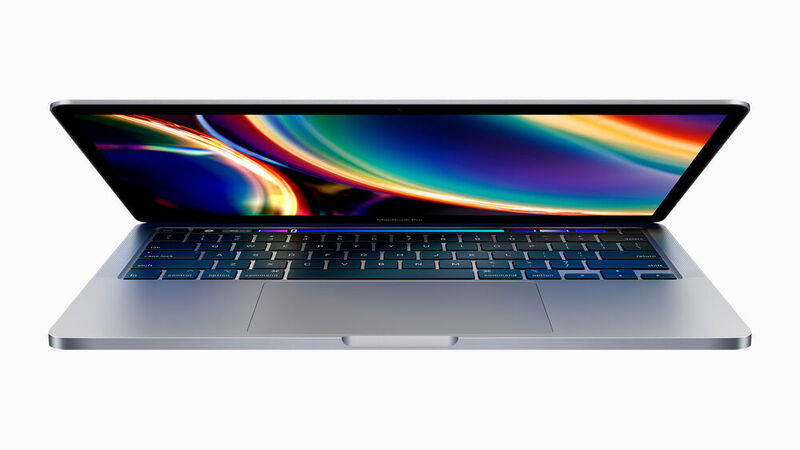 Das MacBook Pro war das erste Modell mit M1-Prozessor. Es kam im Herbst 2020 auf den Markt. (Apple)