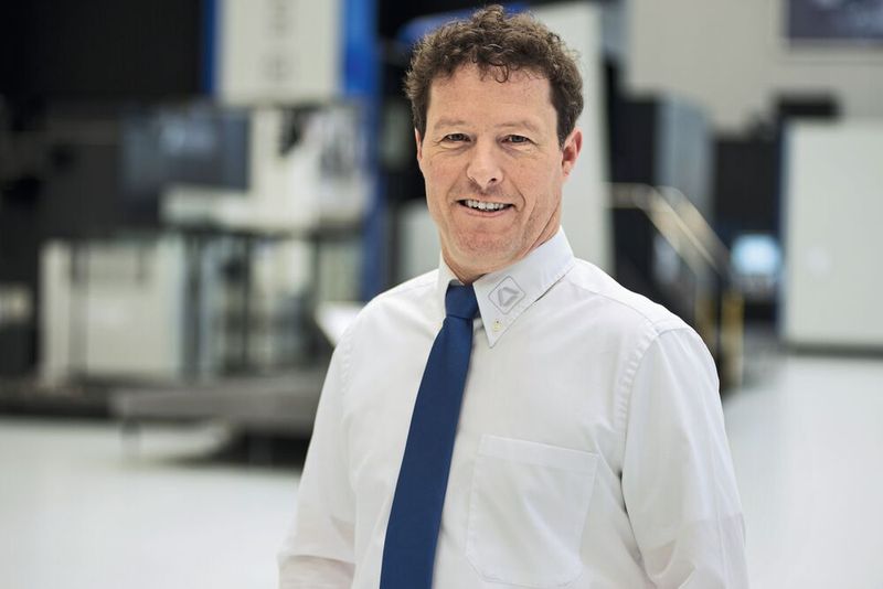 Thilo Borbonus, geschäftsführender Gesellschafter von Bimatec Soraluce: «Selbst für unsere erste jemals produzierte Maschine haben wir noch Ersatzteile auf Lager. Dasselbe tun wir auch weiterhin für jede Baureihe, um unseren Kunden wirklich immer einen schnellen und zuverlässigen Service in Herstellerqualität zu bieten.» (Bimatec Soraluce)