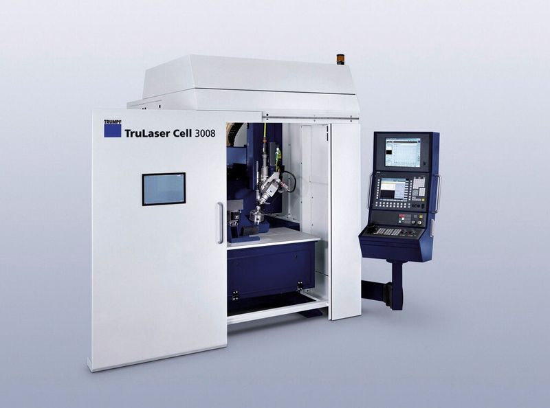 Klare Zielsetzung: Bei der LK Mechanik GmbH kommt die neue Tru-Laser Cell 3008 von Trumpf im Bereich des automatisierten Laserschweißens zum Einsatz. (Bild: Trumpf)