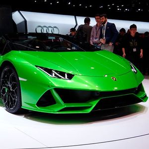 Lamborghini präsentiert den Huracán Evo. Statt bisher 610 PS wird der 5,2-Liter-V10 künftig 640 PS liefern.