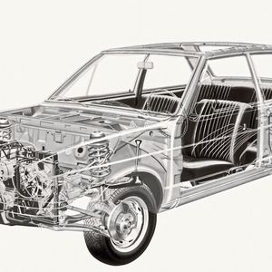 Der Audi 80 der ersten Generation war ein durchdachtes und fahrsicheres Auto. 1973 wird er zum „Auto des Jahres“ gekührt.(Bild:  Audi)