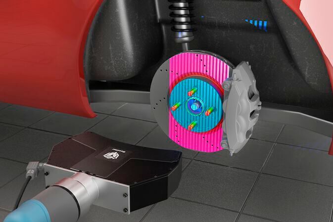 Die Stereo-3D-Snapshot-Technologie des 3520 von LMI Tecnologies ermöglicht eine smarte Inline-Inspektion für Anwendungen in der Qualitätskontrolle wie Robotersichtführung und die Prüfung von Objekten in Start/Stopp-Bewegung. (LMI Technologies)
