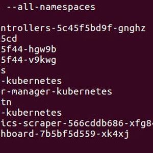 Abbildung 2: Abfragen der Pods in den Namespaces eines Kubernetes-Cluster.(Bild:  Thomas Joos)