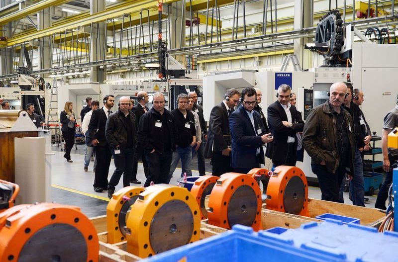Heller Werktage 2017: Führung durch die Produktion. (Heller)