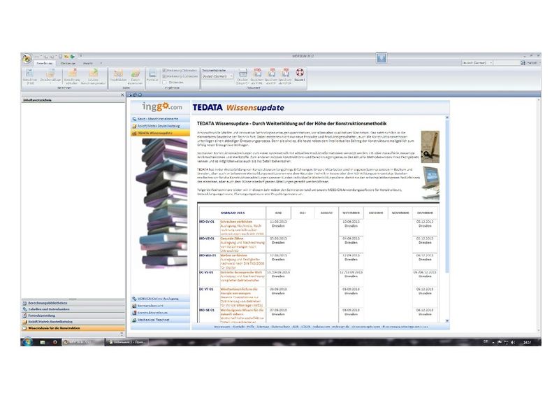 Screenshot Wissensupdate in MDesign. (Bild: MDesign)