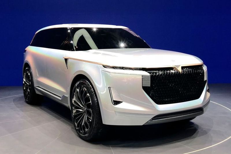 Auch bei Venucia handelt es sich um eine einheimische Marke, die – natürlich – mit einem SUV präsent ist.  (Stefan Grundhoff)