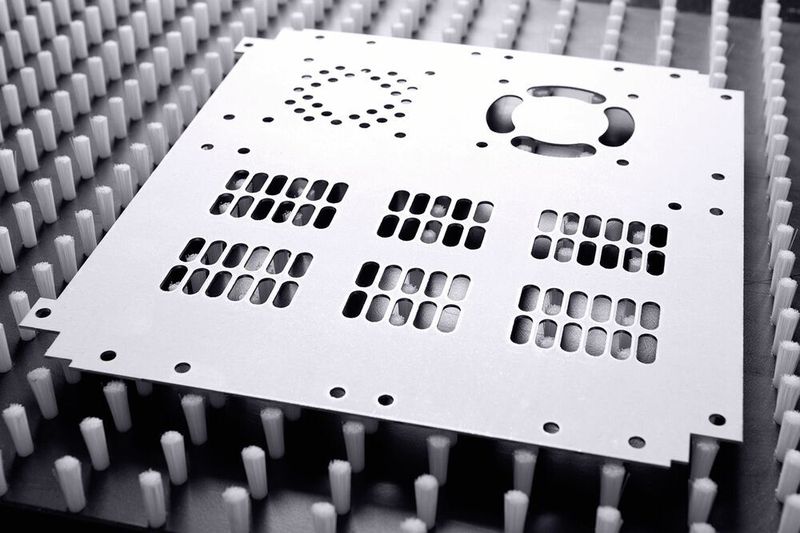 Bürstenplatten ermöglichen das Oberflächen schonende Handling großer und kleiner Metallblechtafeln und unterstützen deren präzises Fixieren. (Kullen-Koti)
