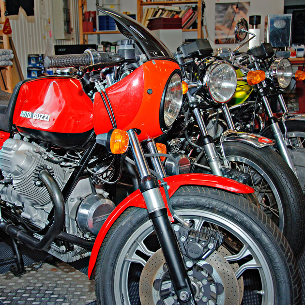 Ersatzteile für alte Moto Guzzi in Kleinserie
