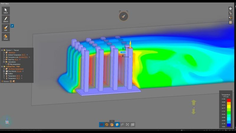 Discovery Live unterstützt fluidische, strukturelle und thermische Simulations-Applikationen (Ansys)
