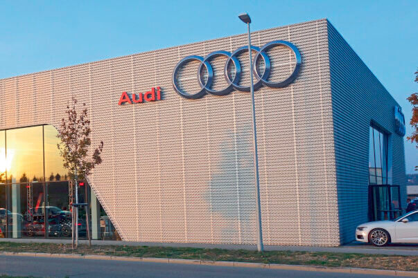 In Kirchheim hat Ramsperger ein neues Audi-Terminal errichtet. (Ramsperger)