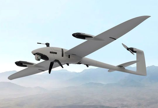 This is the Vector reconnaissance drone from the start-up Quantum Systems from Gilching near Munich. The specialists are so well received by investors that they can now look forward to an injection of 150 million euros to strengthen their position even further.(Image: Quantum Systems)