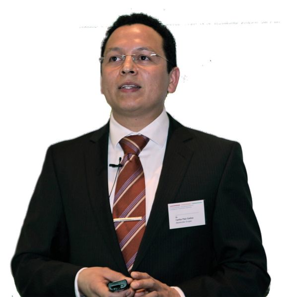 Dr. Carlos Paiz Gatica, Technologieentwickler-Elektronik bei der Weidmüller Interface GmbH & Co. KG:  „In der Praxis ermöglicht Industrie 4.0 eine energieeffiziente Prozessoptimierung.“ (Bild: Reinhold Schäfer)