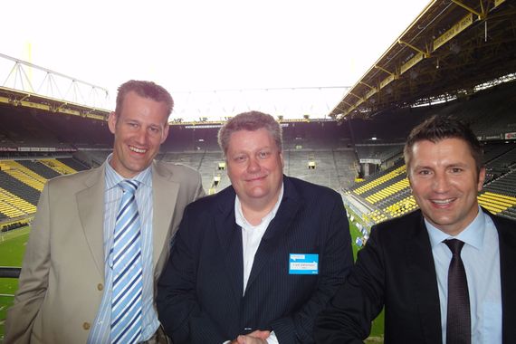v.l. Marco Maul, Frank Wältermann und Thorsten Flügel, Tarox, sind ein eingespieltes Team wie Tick Trick und Track. (Archiv: Vogel Business Media)