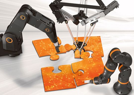 Fabricants de robots, fournisseurs de composants, intégrateurs... Toutes les pièces du puzzle n'ont plus qu'à être assemblées par le client pour avoir une solution d'automatisation low cost sur mesure pouvant être amortie en 3 à 12 mois. Fabricants de robots, fournisseurs de composants, intégrateurs... Toutes les pièces du puzzle n'ont plus qu'à être assemblées par le client pour avoir une solution d'automatisation low cost sur mesure pouvant être amortie en 3 à 12 mois.
