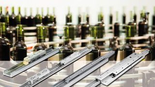 Für automatisierte Prozesse in der Getränkeabfüllung bietet Rollon verschiedene, genau auf die Erfordernisse der Branche abgestimmte Linearführungen an. Bild: Rollon (Archiv: Vogel Business Media)