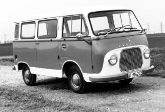 Mit dem Ford Taunus Transit begann 1960 die Baureihe. (Archiv: Vogel Business Media)