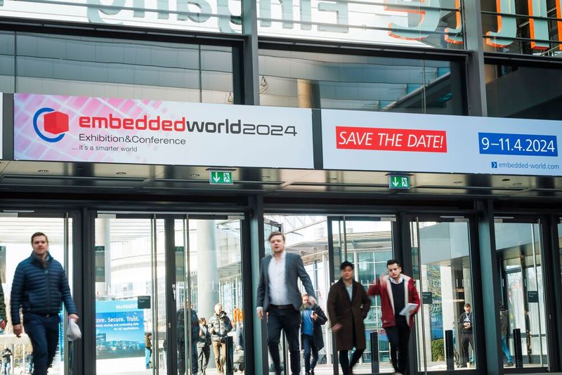 The embedded world Exhibition&Conference opens its doors from April 9, 2024 at the Nuremberg Exhibition Center. (Image:Nuremberg Exhibition Center / Heiko Stahl)