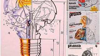 Die spektakulärste Titelseite war die platzende Glühbirne vom Oktober 1998. (Höltkemeier)