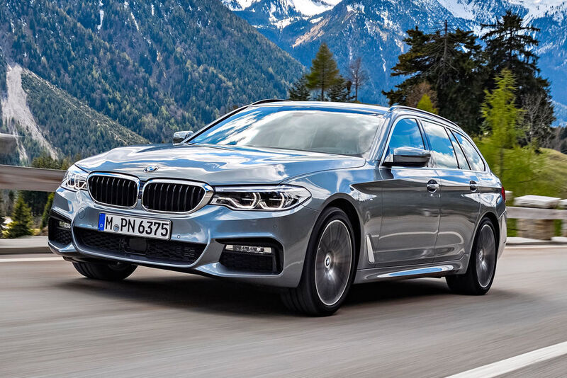 Meistverkauftes Auto der Oberen Mittelkasse im August 2017: BMW 5er, 3.346 Einheiten. (BMW)
