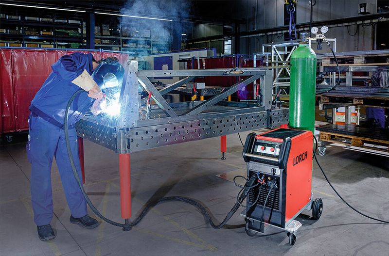 Micor-MIG von Lorch soll mit Flexibilität und Zukunftssicherheit beim Anwender punkten und ihn begeistern. (Bild: Lorch)