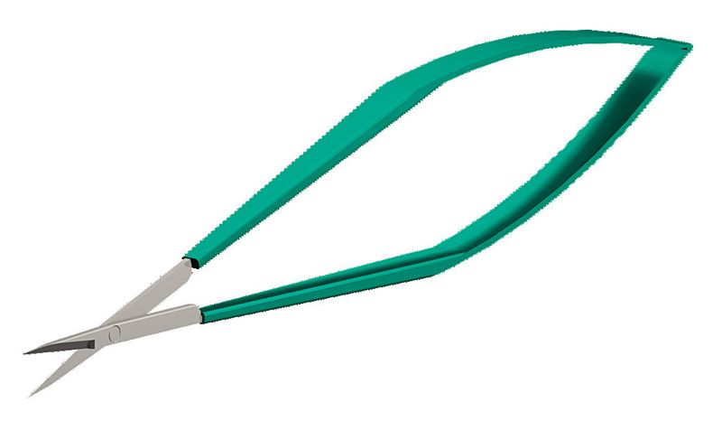 Design-Entwurf: Mittels hybrider Fertigung ist es möglich, medizinische Mikroscheren für die Einwegverwendung herzustellen. (Bild: Conttek)