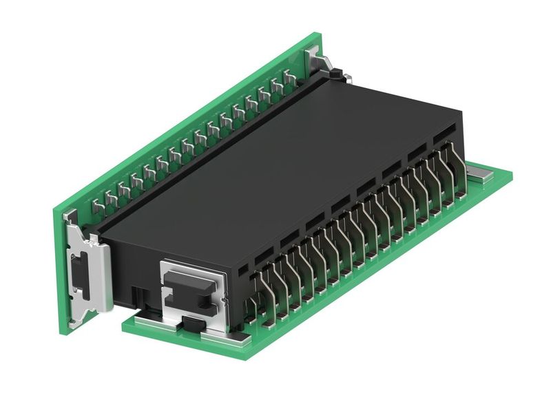 TE erweitert sein aktuelles Finepitch-Portfolio um einen Steckverbinder mit einem Rastermaß von 1,27 mm. (Bild: TE Connectivity)