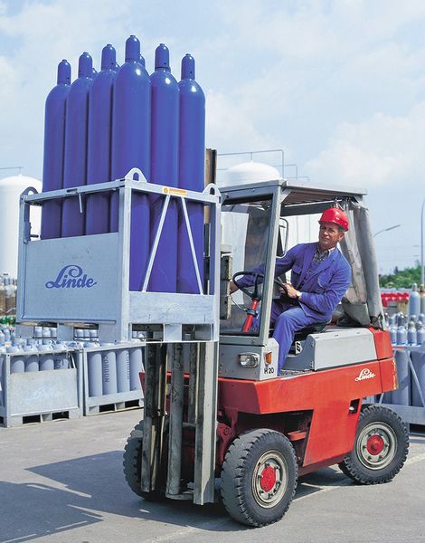 Als die Aufnahme dieses H20 entstand, gehörten die Linde AG (Gas) und die Linde Material Handling GmbH noch zum gleichen Konzern. (Linde-MH)