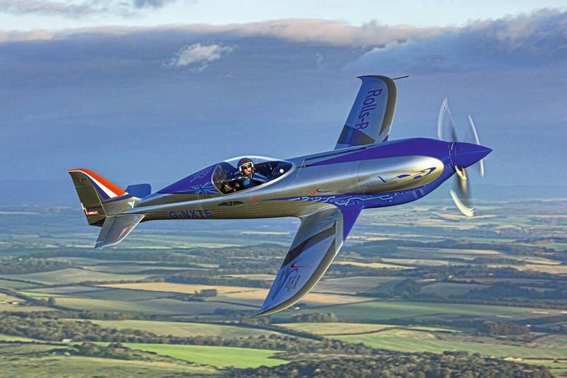 Nach Angaben von Rolls-Royce erreichte die Spirit of Innovation eine Höchstgeschwindigkeit von 623 km/h. (Rolls Royce)