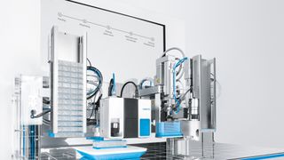 Gemeinsam mit Experten der TU Darmstadt hat Festo eine Lösung entwickelt, die die automatisierte
Herstellung von Organs-on-a-Chip demonstriert. (Bild: Festo)