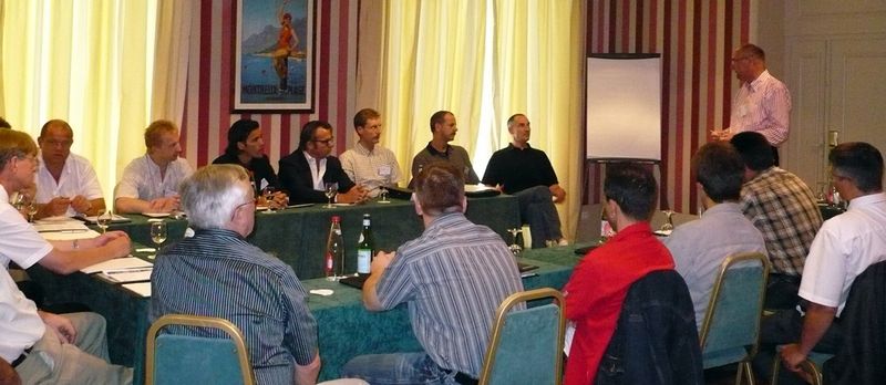 Vier Workshops waren Plattformen für spannende Diskussionen sowie angeregtes Frage-und-Antwortspiel zwischen Teilnehmern aus Deutschland, Österreich, der Schweiz, den Niederlanden und der Slowakei und Vortragenden Bild: Polysoude (Archiv: Vogel Business Media)