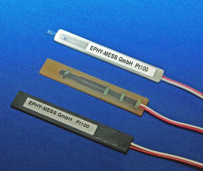 Chip-NWT: In drei Bauarten AK, ZS, KS lieferbar, haben sie nur einen einzigen Pt100-Dünnschicht-Sensor  also keine Platindraht-Messwicklung mehr. (Archiv: Vogel Business Media)