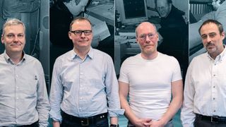 Freuen sich über die 25 Jahre währende Erfolgsgeschichte ihres Unternehmens: die Gesellschafter des Berliner Messtechnikherstellers Flexim GmbH. (Bild: Flexim)