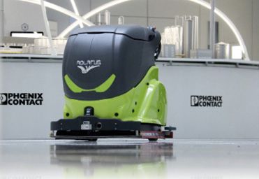 (Der komplette Reinigungsprozess eines Gebäudeteils wird digitalisiert. Bild: Phoenix)