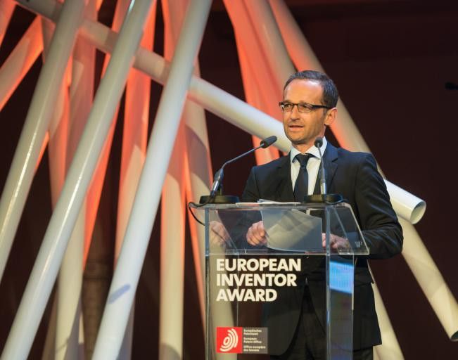 Grußwort des deutschen Justiz- und Verbraucherschutzministers Heiko Maas ( Europäisches Patentamt)