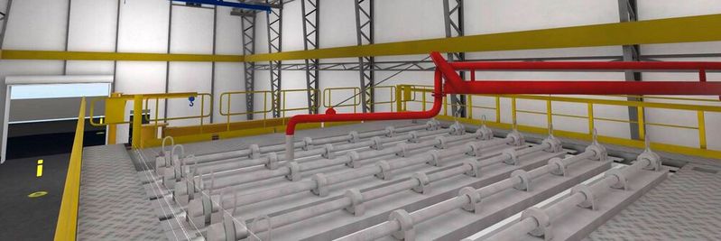 Gemeinsam mit dem Kartonproduzent Mayr-Melnhof hat das Projektteam Einsatzmöglichkeiten für MR-Endgeräte entwickelt, die in einer virtuellen Produktionsanlage eingesetzt werden können.(Bild:  FHSTP Alexander Schlager)