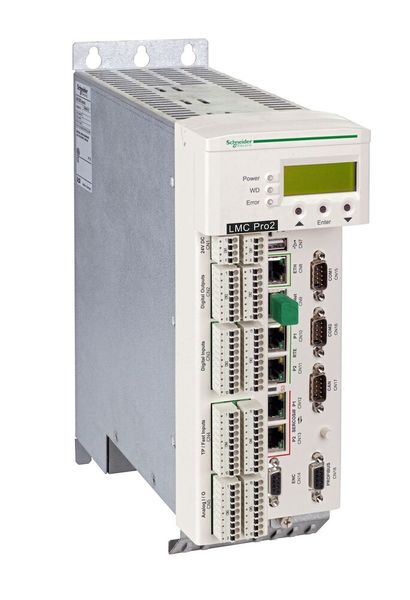 LMC-Controller der Plattform Pac Drive 3 bieten eine skalierbare Leistung für die Synchronisierung von bis zu 130 Servoachsen mit einer Netzwerk-Update-Rate von 1 ms.  (Bild: Schneider Electric)