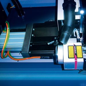 Für Laserbeschriftungsanlagen eines renommierten Herstellers entwickelt Rodriguez eine auf die Anwendung zugeschnittene Linearachse.