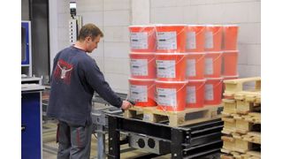 Viastore hat SAP-Kommissionierdialoge entwickelt, damit die Paletten per Tastendruck oder Scan abgerufen werden können, ohne sich durch Menübäume klicken zu müssen. Bild: Viastore (Archiv: Vogel Business Media)