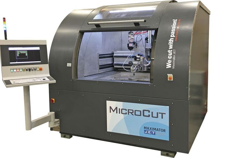 Bei der «MicroCut V2» wurden die mechanischen Verschleissteile auf ein Minimum reduziert. Die integrierte Steuerung macht die üblichen Zusatzaggregate überflüssig. (STM)