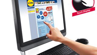 Das Touch-Display des Touch Inspiron One 22 von Dell hat eine Full-HD-Auflösung. (Archiv: Vogel Business Media)