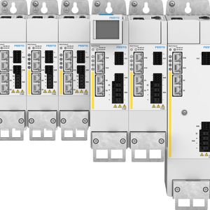 Safety an Bord: Der neue CMMT-AS-MP-S3 überzeugt mit vielen Safety Features.(Bild:  Festo)