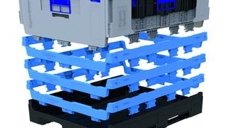 Mit dem Magnum Optimum lassen sich Behälterhöhen von 750, 870, 975 oder 1000 mm realisieren. (Bild: Schoeller Allibert)