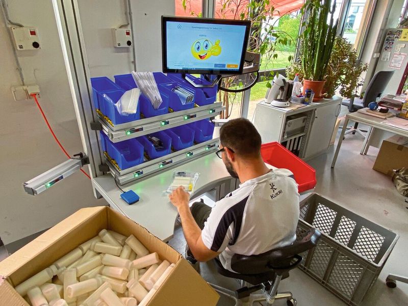 Geschafft – das signalisiert auch der Minitec Smart Assist: Eine „Erfolgsquittung“ ist wichtig. (Bild: MiniTec)