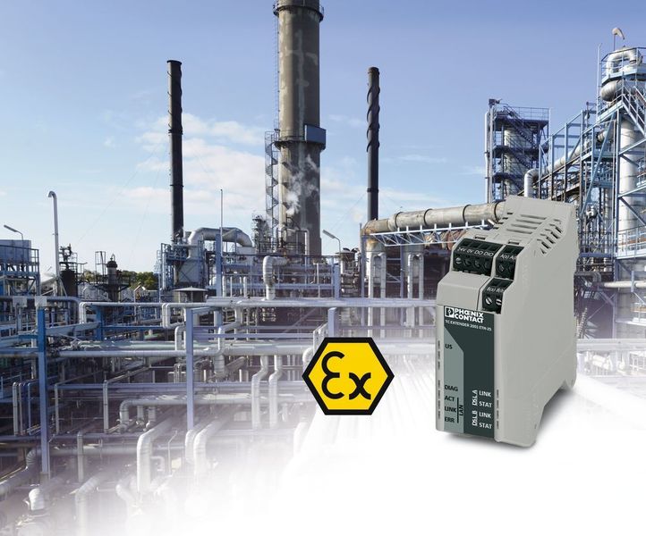In Branchen wie der Prozessindustrie sind hohe Ausfallsicherheit und rückwirkungsfreie Erweiterbarkeit gefragt. (Phoenix Contact)