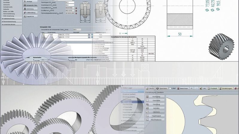 Mit dem E-Assistant hat GWJ Technology auf der Hannover Messe 2003 ein neues Konzept für die Berechnung und Optimierung von Maschinenelementen vorgestellt. (Bild:  GWJ)